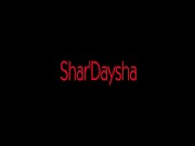 Preview 2 of BLACK-TGIRLS: Shar'Daysha's Sticky Cumshot