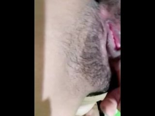 vertical video, solo female, old young, masturbation