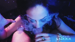 Roken Fetish pijpbeurt B /G POV sperma facial volledige video NU KLAAR