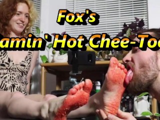 Flamin Da Fox Hot Chee-Toes - Cheeto Crush Foot Worship - Visualização
