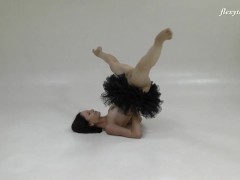 Galina Markova gymnastic leg scissors 11/16