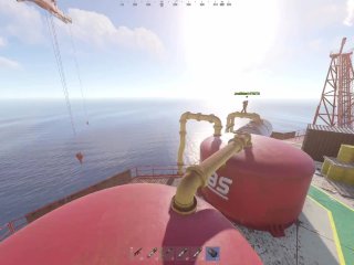 Going To Oil Rig at 3 Am -RUST_SFW FUNNY_GAMING