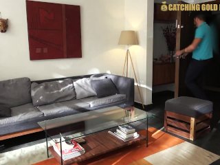 Sexy Venezuelan in Black Thongs Gets Fucked By A Rich Gringo screenshot number 1