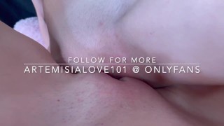 Artemisia Love Is A Real Lesbian POV In Which She Rubs Her Wet Pussy On Mine