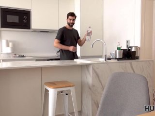 HUNT4K. Homeowner helps friend allowing him to penetrate his loved woman