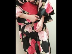 【日本人無修正】変態OLがお祭り帰りに玄関で絶頂バイブオナニー - Screenshot 1 of 16 - 個人撮影