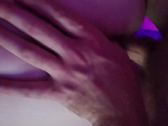 Lil Kitten takes cock and gets ass played with up close.