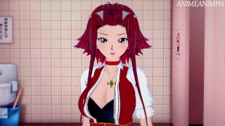 YUGIOH AKIZA IZINSKI ANIME HENTAI 3D UNCENSORED