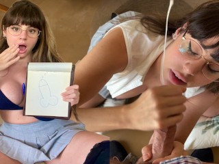 Roleplay Terapia Sexual Con Mi Psicologa Pamsnusnu, me Habla Sucio y me Hace un JOI y Una Mamada