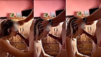 I SUCKING A 20cm COCK. MY MOUTH IS SO SMALL
