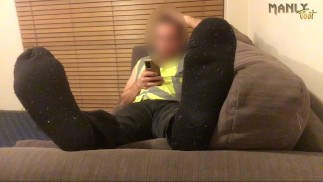 TRADIE TEMPTATION - ZEIT ZUM NECKEN - AUSSIE TRADIES SCHÖNE FÜSSE UND STREICHELNDER STARKER SCHWANZ - HI VIS