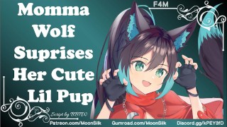 You'll Always Be My Cute Little Ball Of Fur Mother Wolf X Wolf Pup F4M