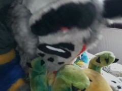 🐺melissa and doug plush dragon and Freddy wolf 🐺