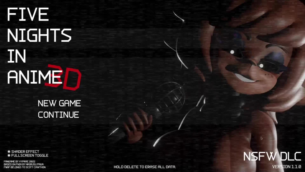 Five nights at anime 3d sex