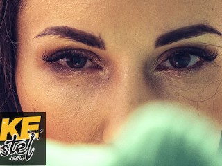 Fake Hostel - Small Skinny Siberian Babe has Multiple Shaking Orgasms and Squirts on Thick Cock