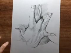 Realistic Pencil Drawing Female Body