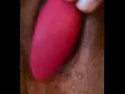 Preview 1 of Black Pussy Squirting With My Rose