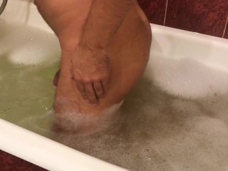 Masturbation wih anal plug