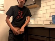Preview 3 of Wanking in the kitchen