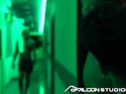 Preview 1 of FalconStudios - Black Jock Puts His Monster BBC Into Two Hot Juicy Asses