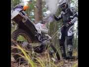 Preview 5 of Pissing on Dirt Bike in Full Gear