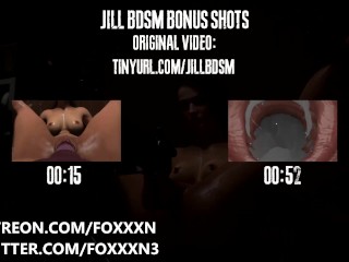 Jill Valentine Cenas Bônus BDSM (Internal Pussy Cam + Cum!)