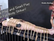 Preview 5 of Nipple Play and Smell Play in Full Body Shibari!