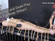 Preview 6 of Nipple Play and Smell Play in Full Body Shibari!