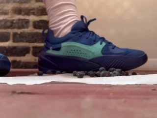 Blueberry Crushing/Stomping