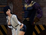 Thanos hat heißen Sex mit Tifa Lockhart - WOPA