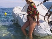 Preview 6 of Public PEE from Boat at Sea shore Fishing
