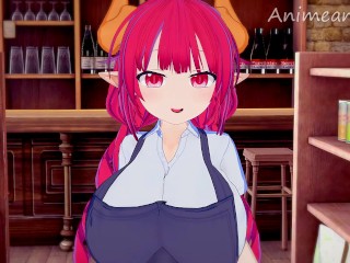 Follando a Ilulu De La Criada Del Dragón De miss Kobayashi Hasta Creampie - Anime Hentai 3d Sin Censura
