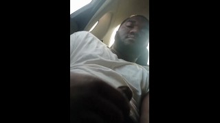 Flashing Dick & Stroking It In The Uber *Snippet*