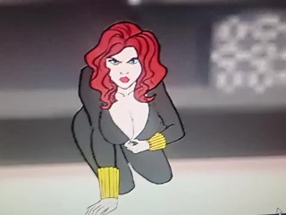Black Widow Fait Sortir Ses Seins (Aperçu) Avengers Cartoon Porn