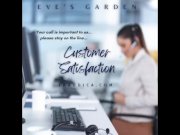 Preview 2 of Customer Satisfaction - erotic audio by Eve's Garden humour blowjob long buildup