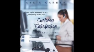 Customer Satisfaction - áudio erótico de Eve's Garden humor boquete longo acúmulo