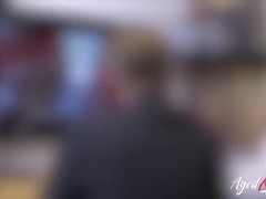AGEDLOVE Blonde And Stud Enjoying It Hard