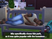 Preview 1 of Housewife Shared with Men at a Homeless Shelter - Part 2 - DDSims