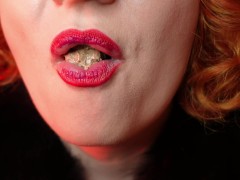 giantess vore fetish video - eating chocolateMAN