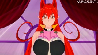 Baiser Ameri Azazel de Welcome to Demon School Iruma-Kun Jusqu'à Ejac Interne - Anime Hentai 3d