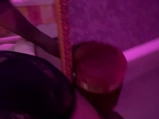 Polished my dick with her lips