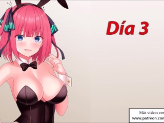 JOI Aventura Rol Hentai - Cuarta Medalla BDSM - En Español.