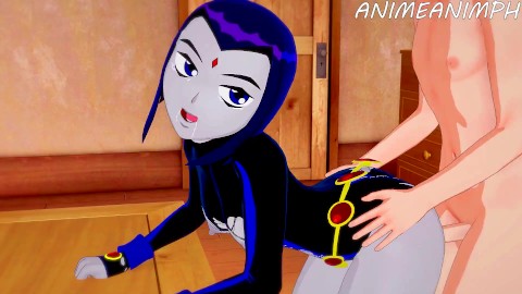 TEEN TITANS RAVEN ANIME HENTAI 3D UNCENSORED