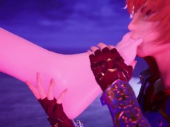 Footjob Domination - Witch 3D Hentai