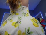 500 Ass Spanks In Lemon Dress