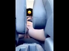 got caught, but couldn’t stop rubbing my creamy pussy