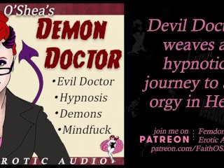 solo female, erotic audio, hypnosis, evil