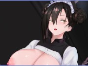 Preview 1 of Hentai Girl in uniform with beautiful Breasts jumps on a dick