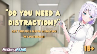 SPICY Nurse Distracts You From Your Appointment With Lewd Kissing Grinding Moaning And Stuffing