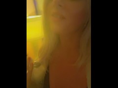 PaintedRose.Live Rosie Grinding Pussy CockTease Smoking Chill Behind The Scenes Film Day!